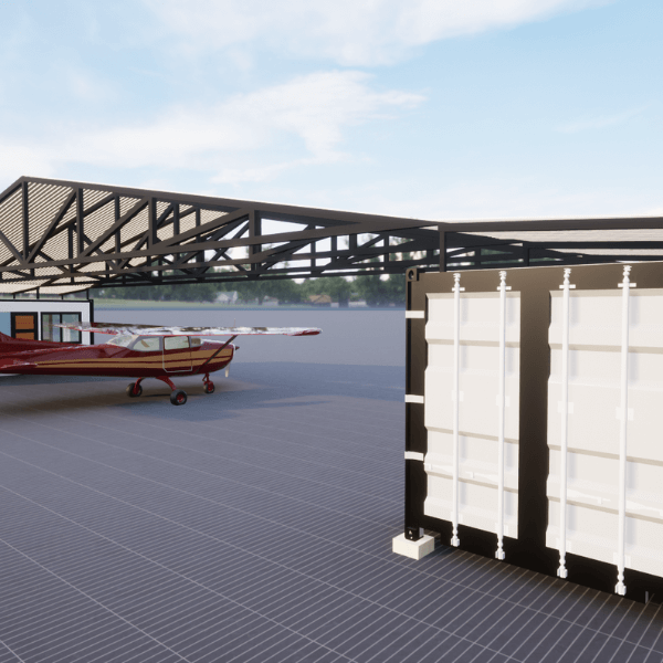 Container hangars