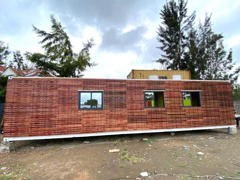 2BR Container Home- 40ft Cladding