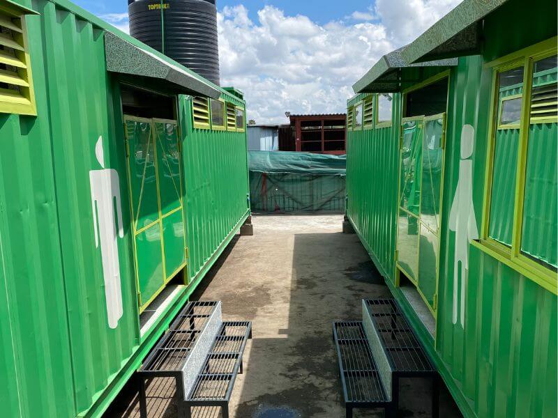 Container Ablution & Changing Room Feature