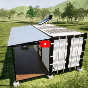 Off Grid Cabin - 20ft Container