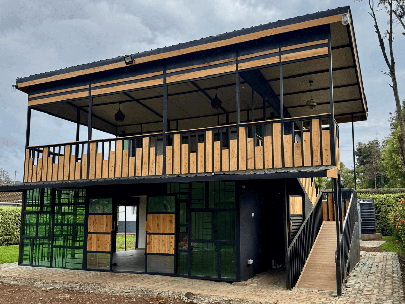 Double Storey Prefab Office Block in Nanyuki