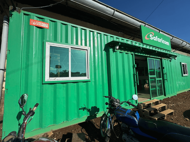 40ft Container Safaricom shop